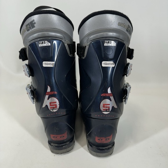 SALOMON PERFORMA Ski Boots Men\'s 27.0 Alpine Downhill US 9 Autofit‎